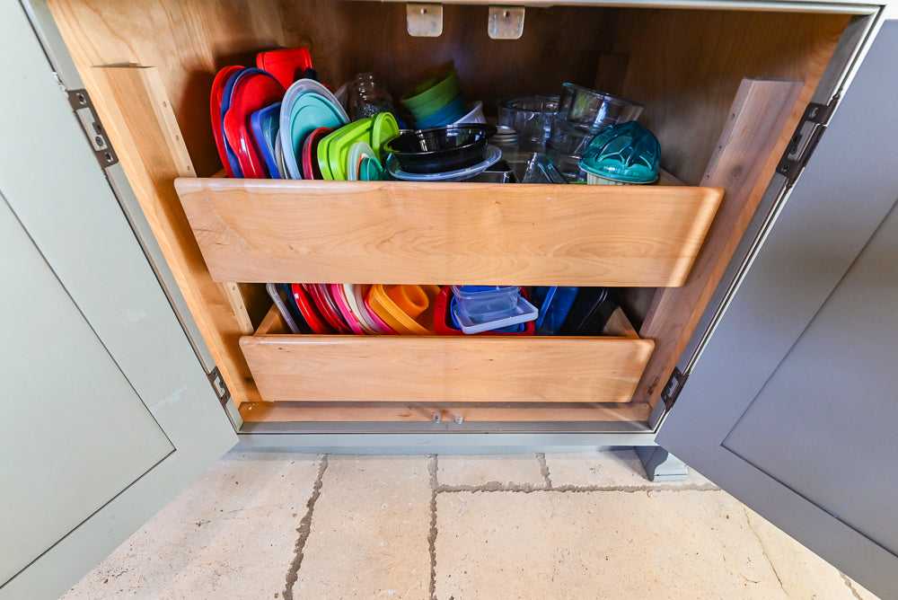 Signature Custom Cabinetry Traditional Multi-Tone Kitchen with Island, Dry Bar & Appliances