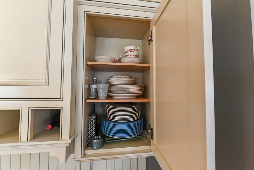 Signature Custom Cabinetry Traditional Multi-Tone Kitchen with Island, Dry Bar & Appliances