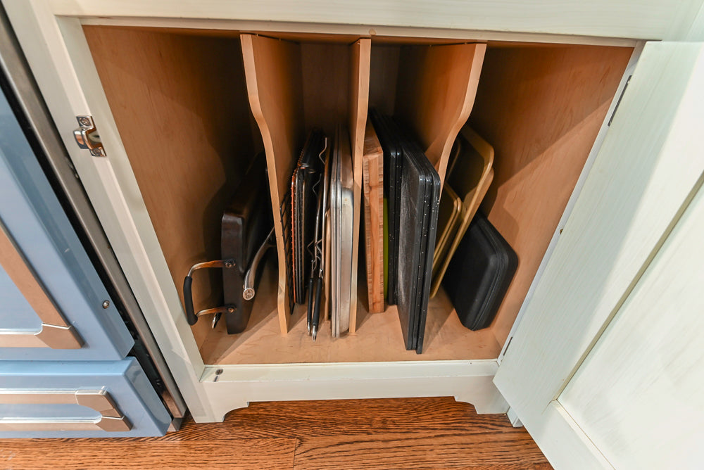 Canterbury Traditional White Kitchen with Island, Marble Countertops and La Cornue Range with Matching Hood