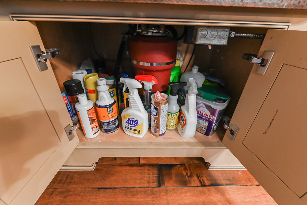 Traditional Creamy Brown Kitchen with Island, Marble Countertops and Appliances