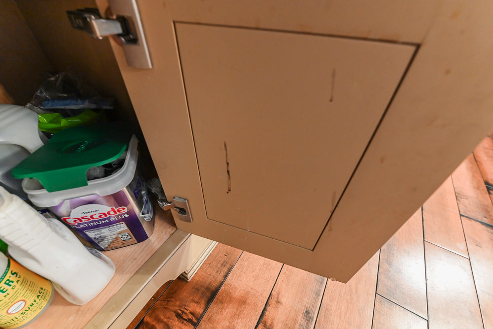 Traditional Creamy Brown Kitchen with Island, Marble Countertops and Appliances