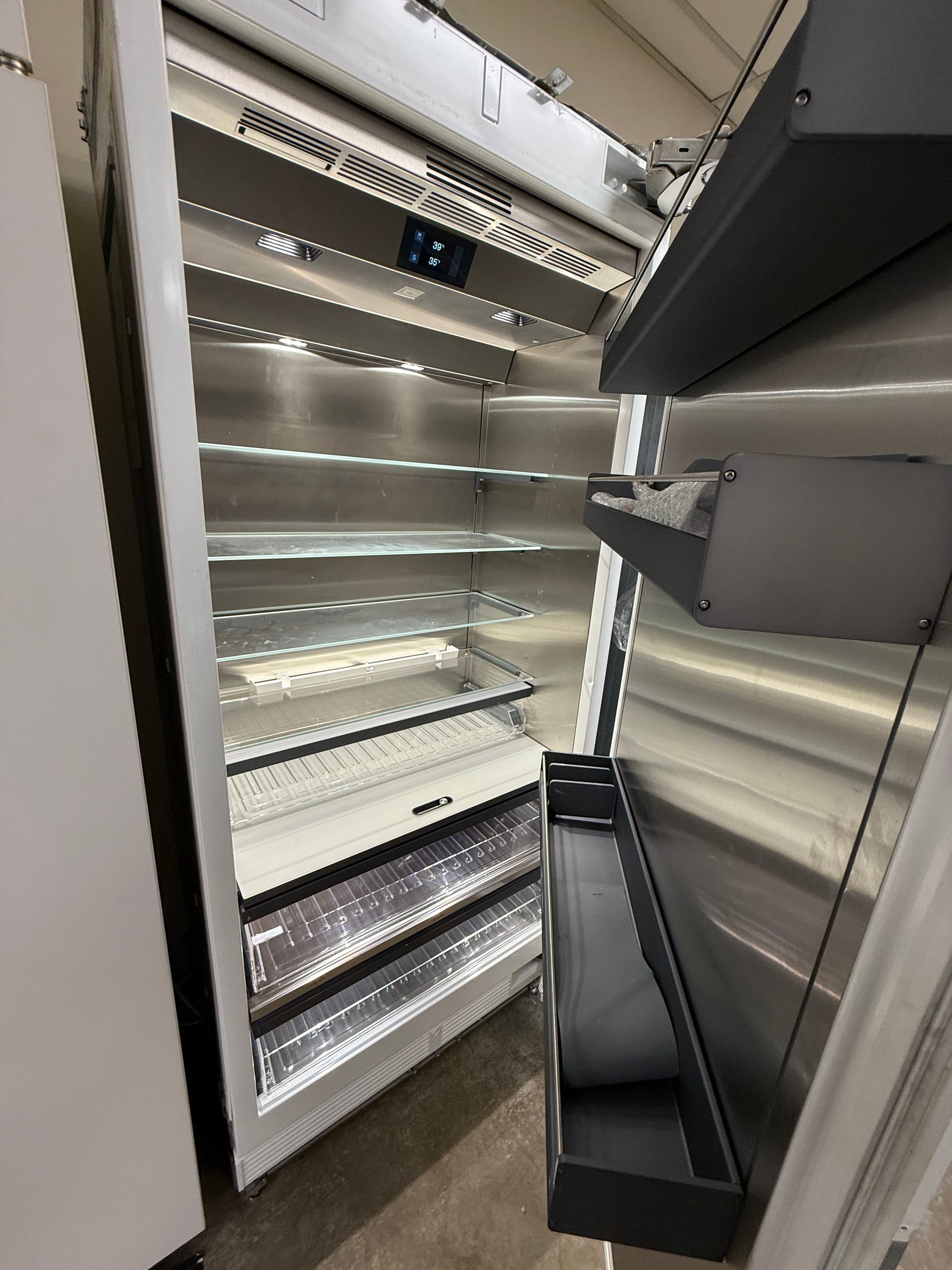 Gaggenau RC492705 36" Panel Ready Smart All Refrigerator Column, 2022, Right-Hinged, Pre-Owned