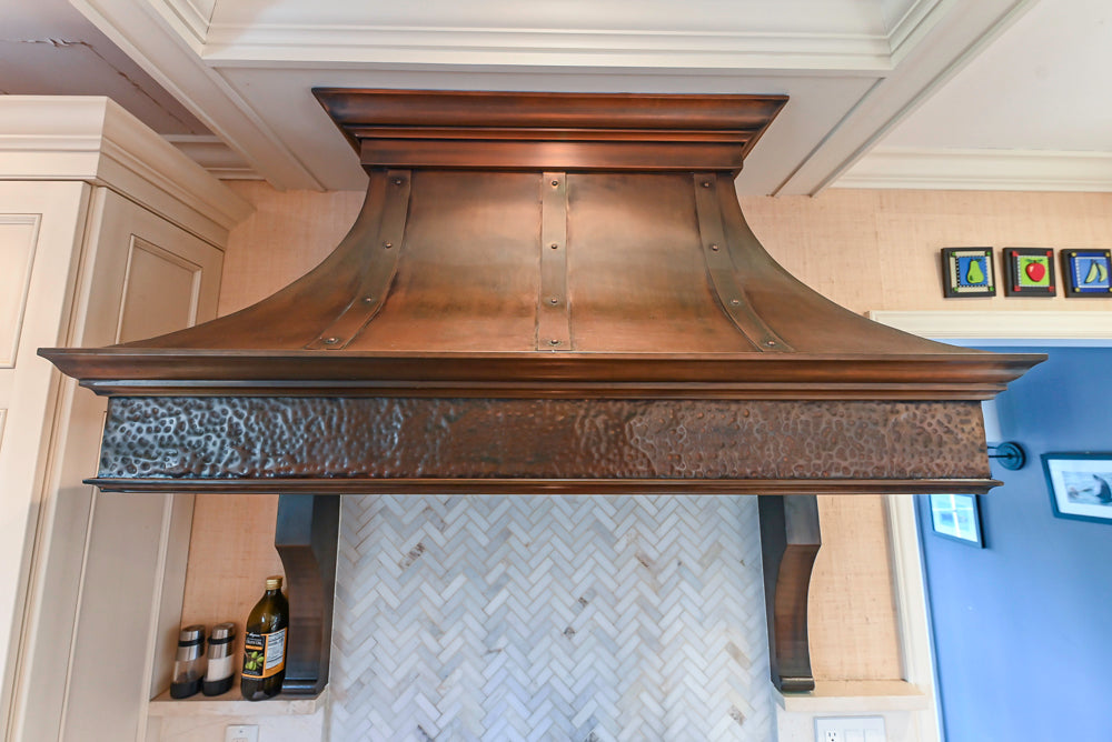 Wood-Mode Traditional Light Cream Kitchen with Marble Countertops and Wolf Range