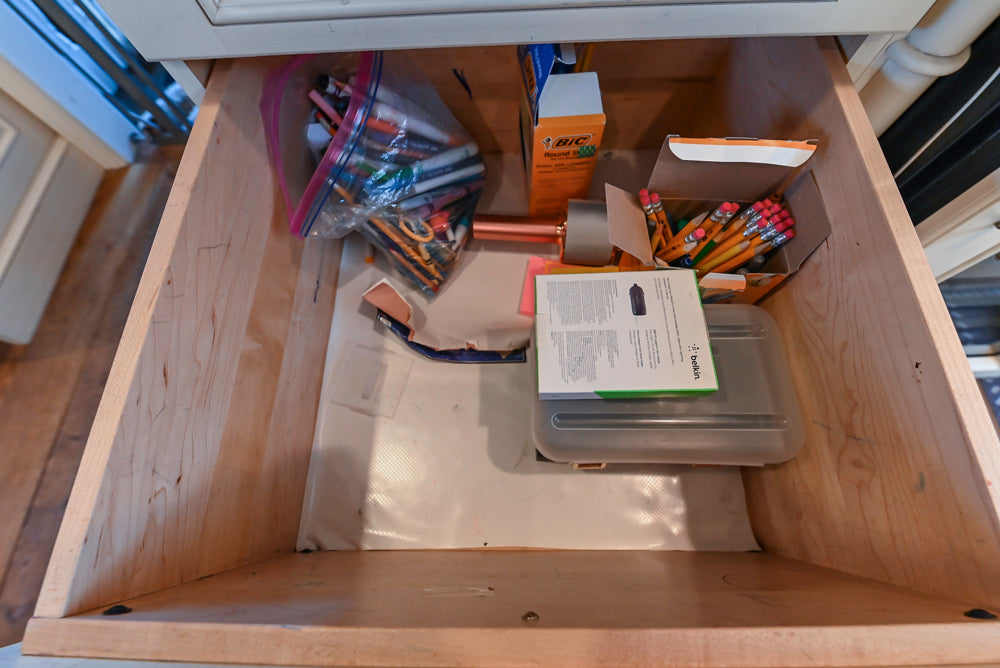 Wood-Mode Traditional Light Cream Kitchen with Marble Countertops and Wolf Range