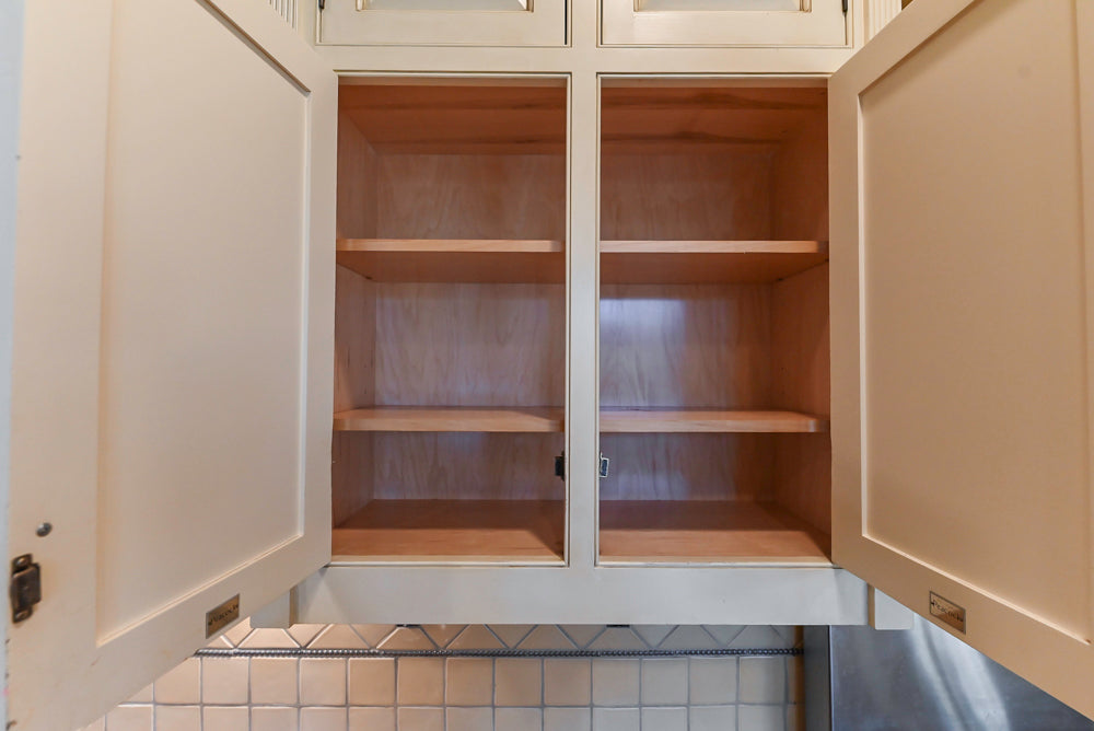 Christopher Peacock Traditional Cream Kitchen with Double Island, Granite Countertops & Appliances