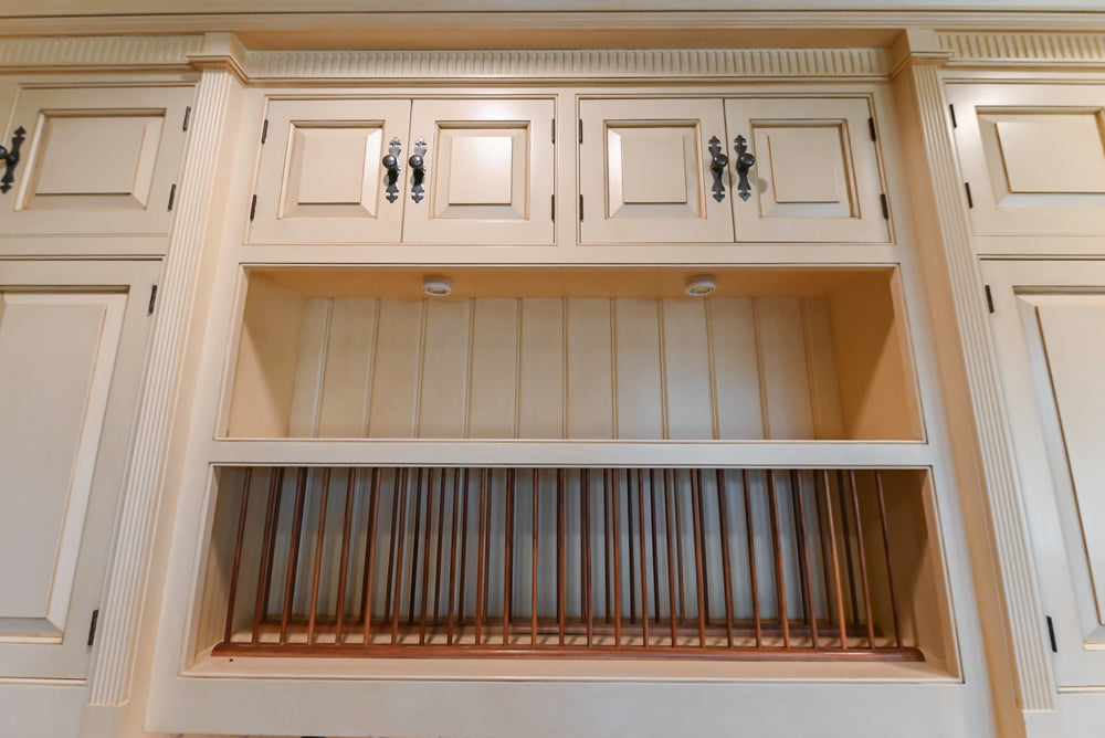 Christopher Peacock Traditional Cream Kitchen with Double Island, Granite Countertops & Appliances