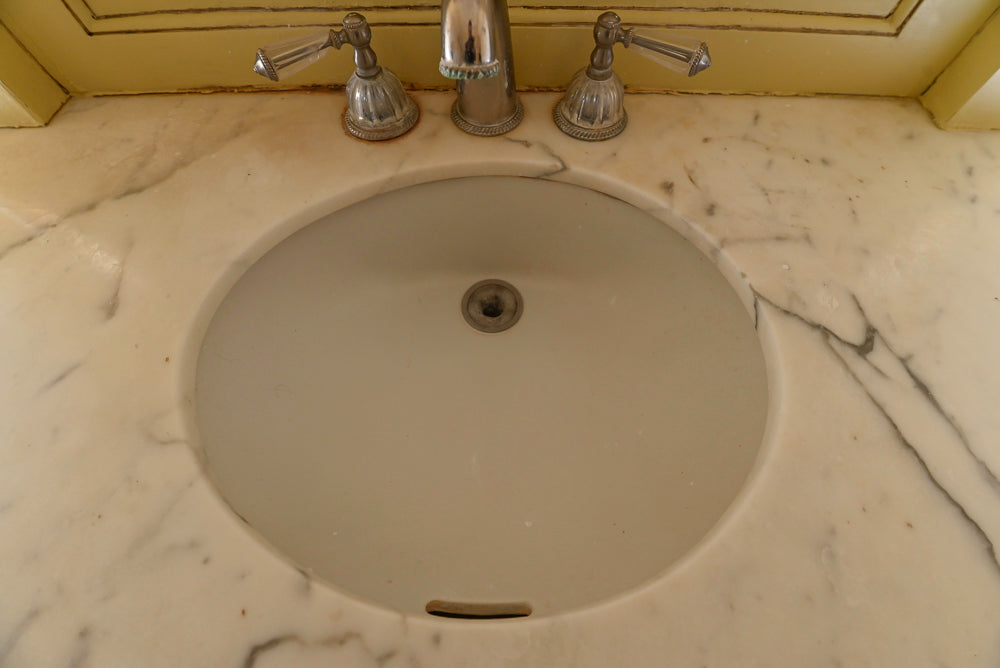 Christopher Peacock Light Yellow Traditional Single Bathroom Vanity Suite with Linen Armoire