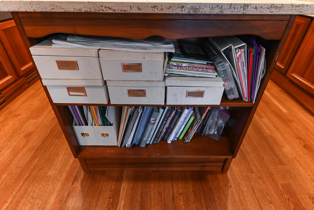 Custom Transitional Wooden Kitchen with Island, Stone Countertops and Miele Appliances