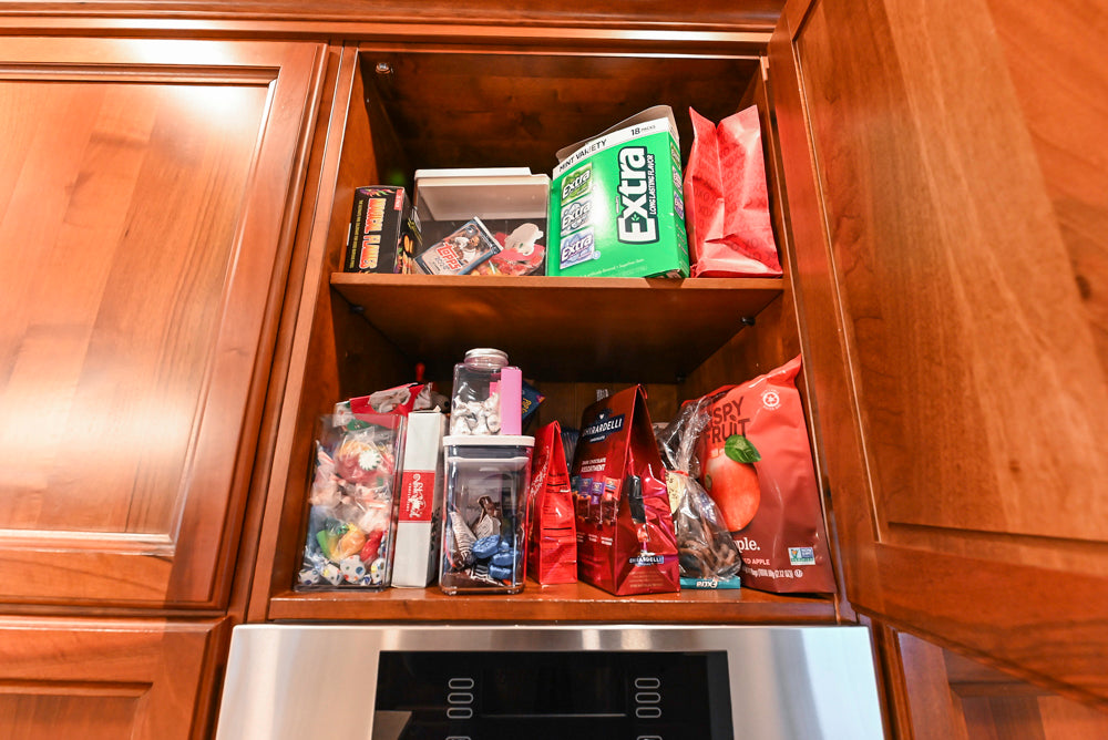 Custom Transitional Wooden Kitchen with Island, Stone Countertops and Miele Appliances
