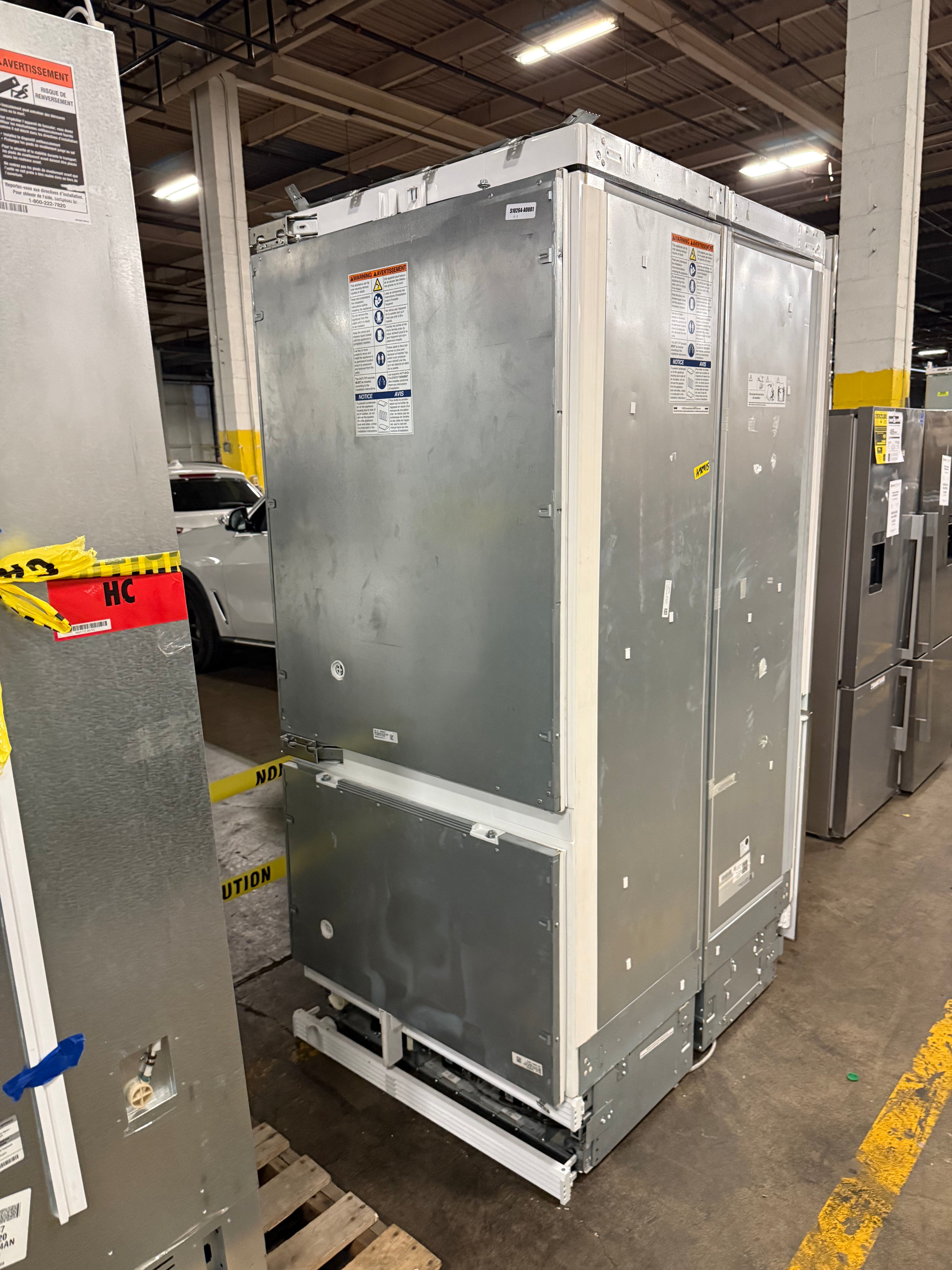 Thermador T36IB905SP 36" Paneled Bottom Freezer Refrigerator, pre-owned