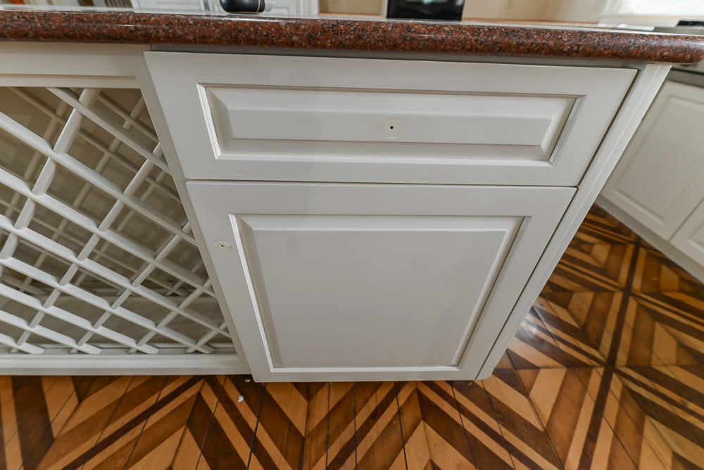 Heritage Traditional Kitchen with Double Island, Granite & Wood Countertops and Appliances