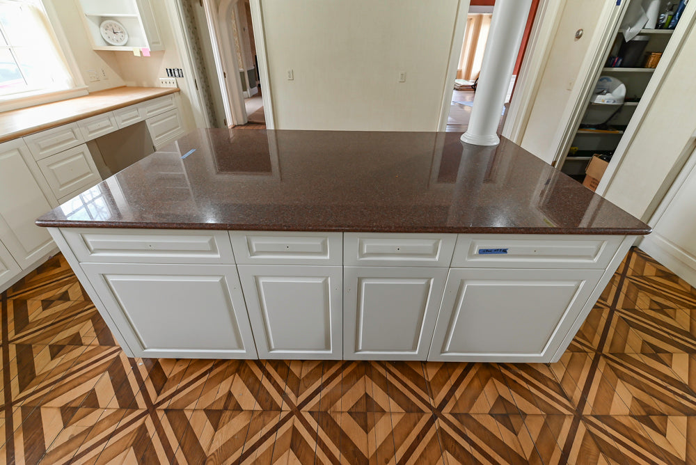 Heritage Traditional Kitchen with Double Island, Granite & Wood Countertops and Appliances