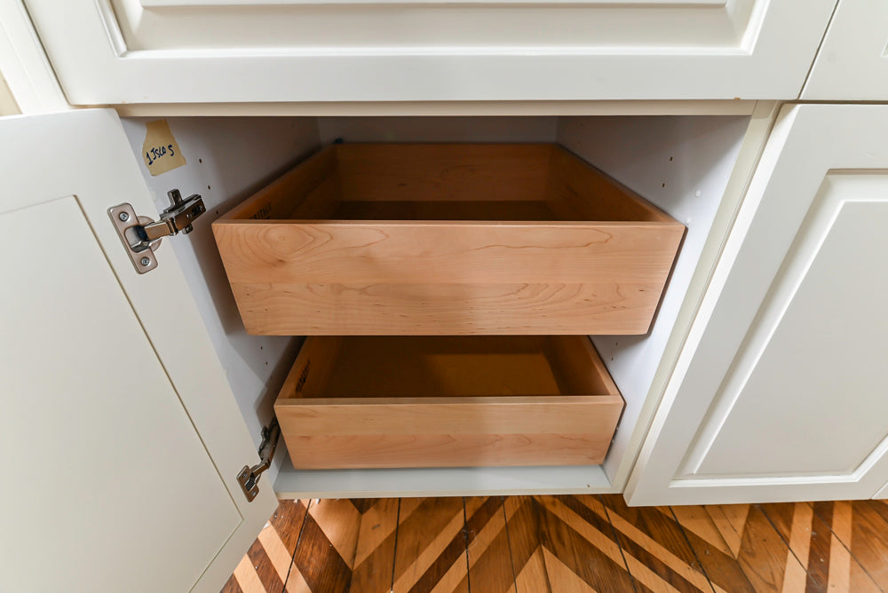 Heritage Traditional Kitchen with Double Island, Granite & Wood Countertops and Appliances