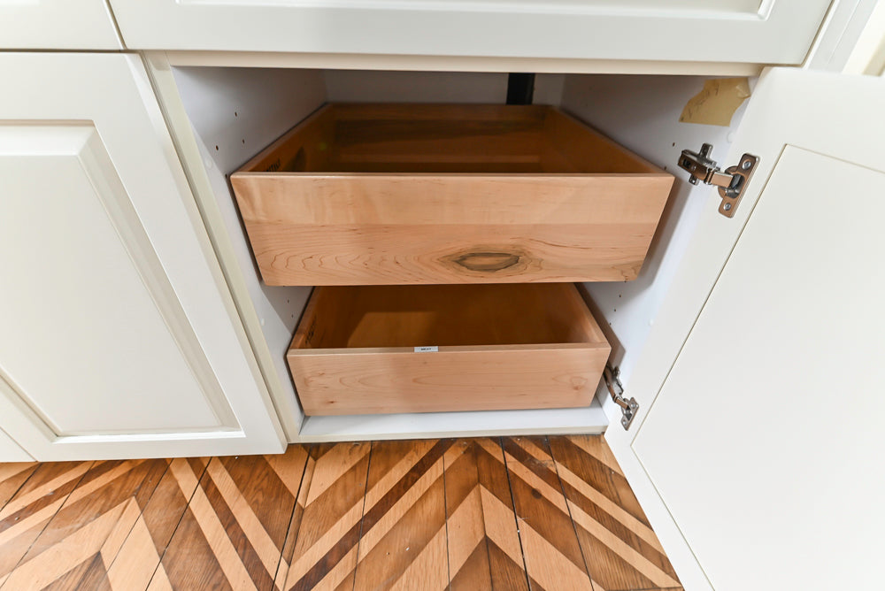 Heritage Traditional Kitchen with Double Island, Granite & Wood Countertops and Appliances