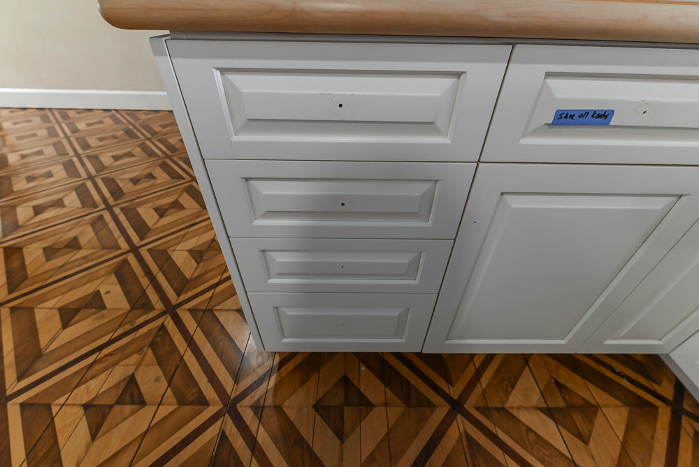 Heritage Traditional Kitchen with Double Island, Granite & Wood Countertops and Appliances