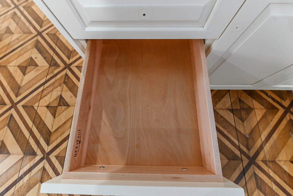 Heritage Traditional Kitchen with Double Island, Granite & Wood Countertops and Appliances