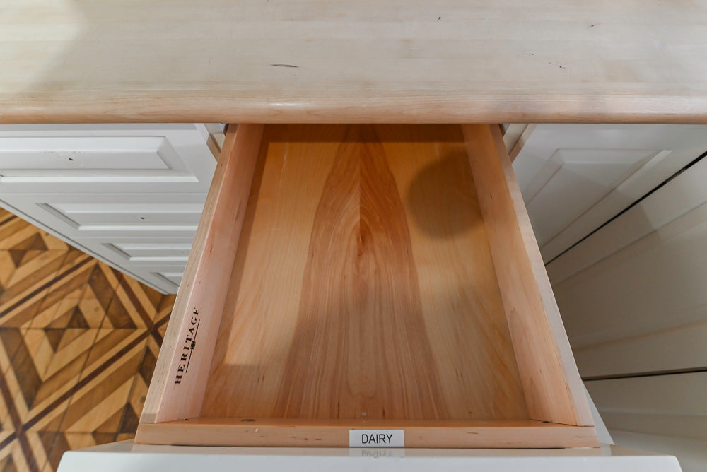 Heritage Traditional Kitchen with Double Island, Granite & Wood Countertops and Appliances