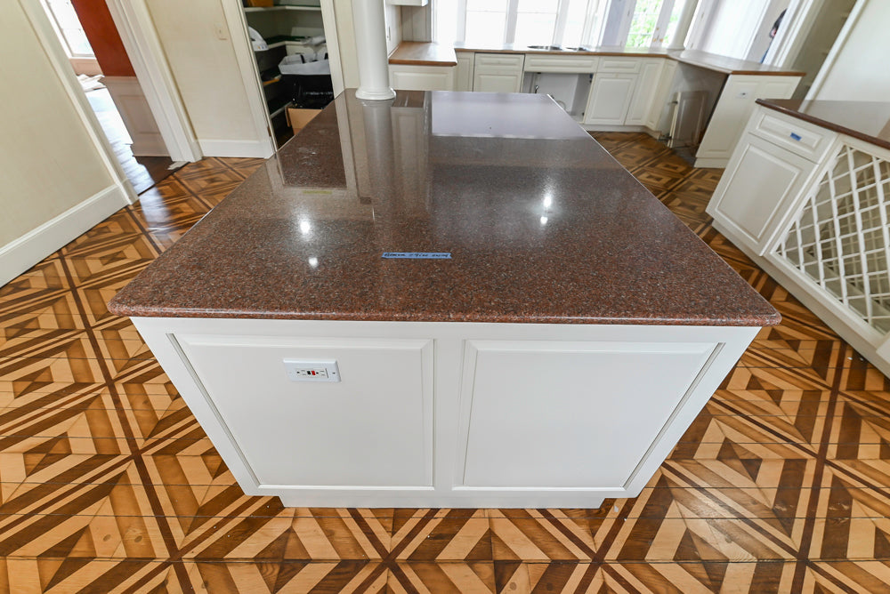 Heritage Traditional Kitchen with Double Island, Granite & Wood Countertops and Appliances