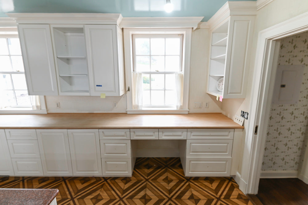 Heritage Traditional Kitchen with Double Island, Granite & Wood Countertops and Appliances