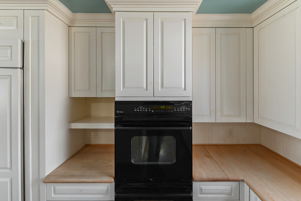 Heritage Traditional Kitchen with Double Island, Granite & Wood Countertops and Appliances