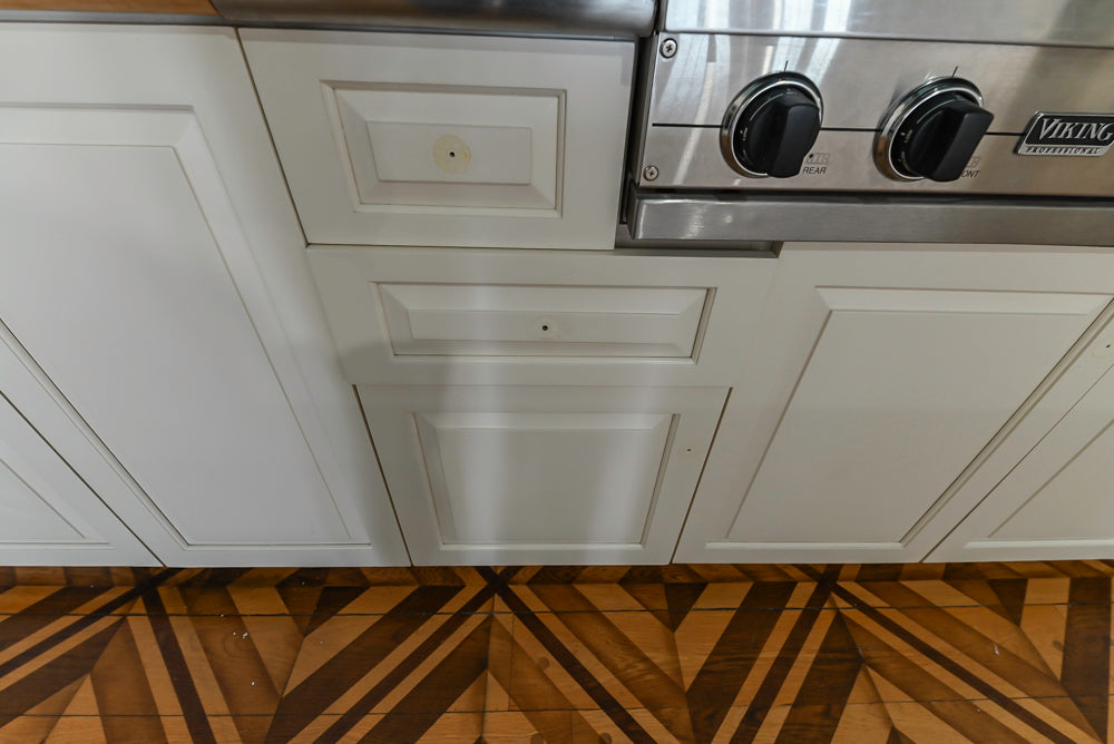 Heritage Traditional Kitchen with Double Island, Granite & Wood Countertops and Appliances