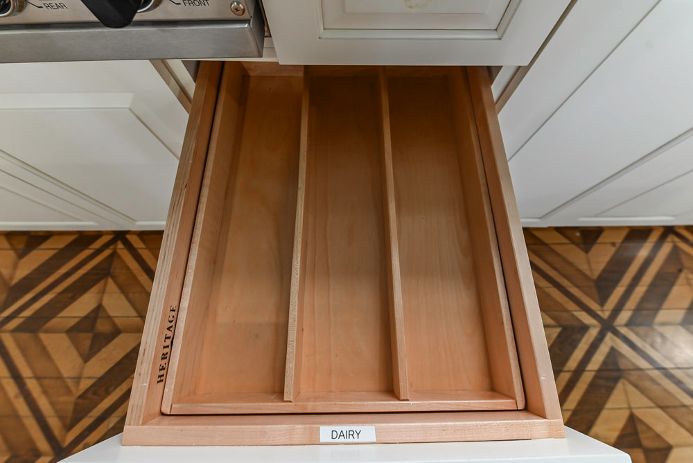 Heritage Traditional Kitchen with Double Island, Granite & Wood Countertops and Appliances