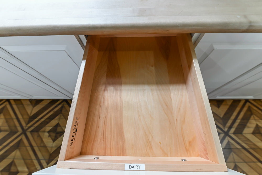 Heritage Traditional Kitchen with Double Island, Granite & Wood Countertops and Appliances