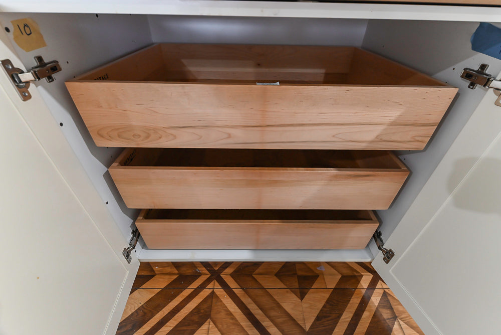 Heritage Traditional Kitchen with Double Island, Granite & Wood Countertops and Appliances