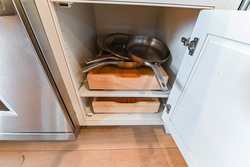 Omega Traditional Light Cream Kitchen with Island, Desk Area and Sub-Zero & Wolf Range