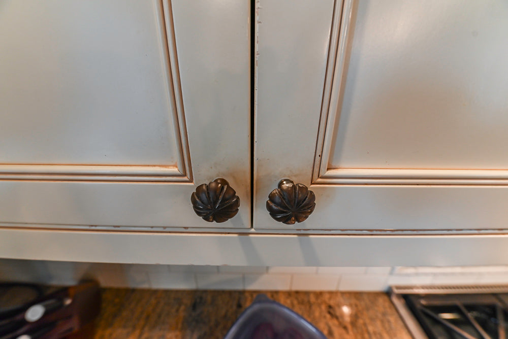 Omega Traditional Light Cream Kitchen with Island, Desk Area and Sub-Zero & Wolf Range