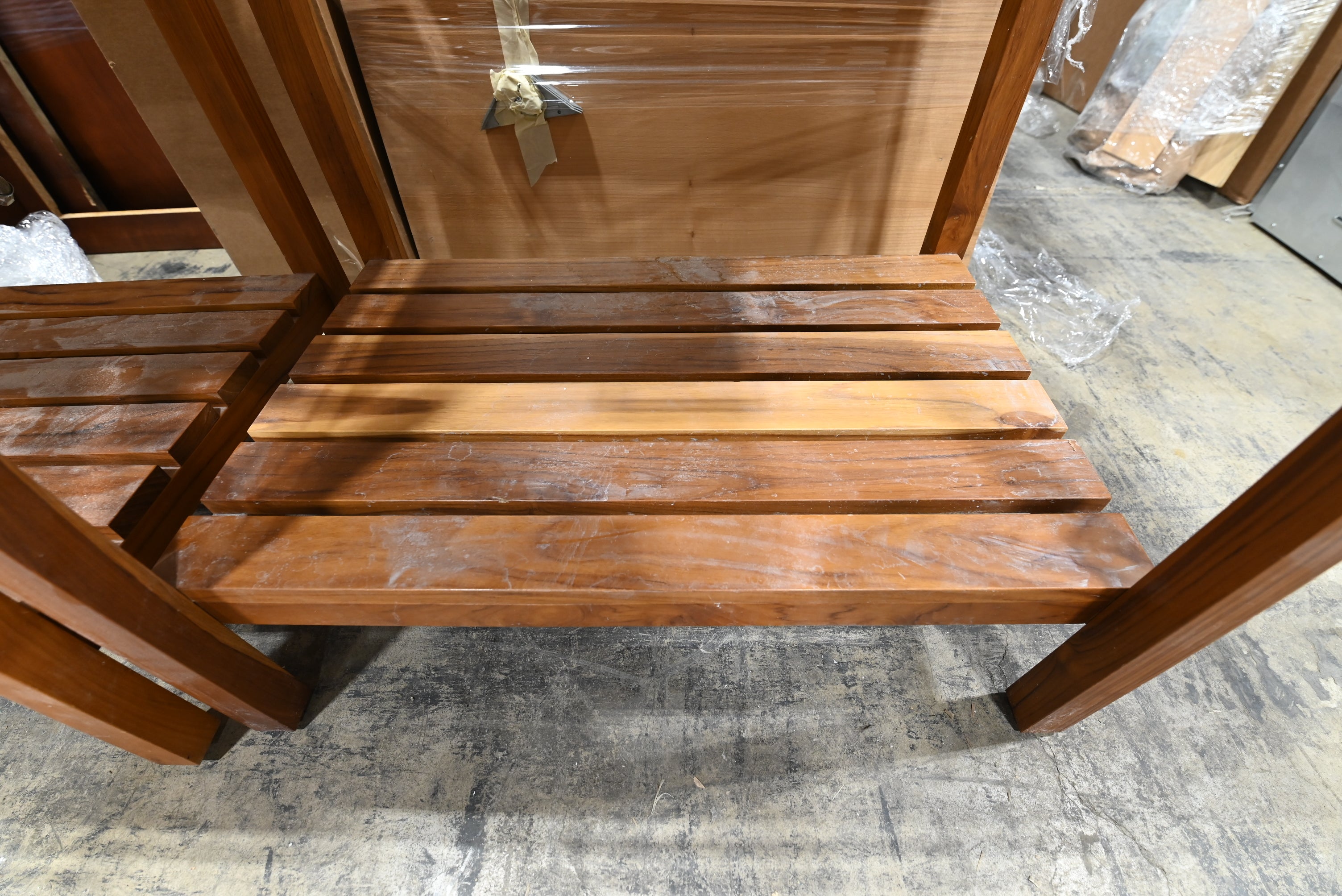 Modern 30" Wooden Single Vanity with Stone Top, White Top Mount Sink and Faucet