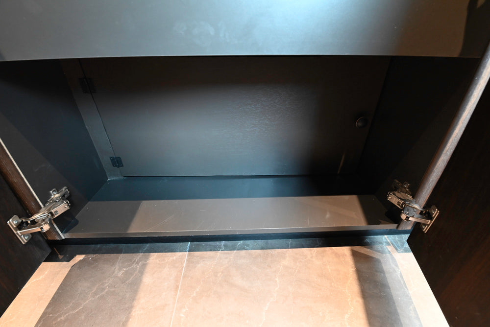 minotticucine Modern Classic Dark Brown Kitchen with Stone Countertops and Gaggenau Refrigerators