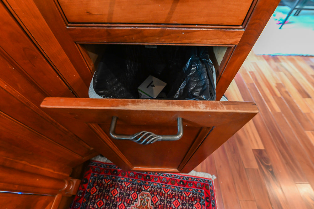 Plain & Fancy Traditional Wooden Kitchen with Island, Quartz Countertops & Appliances