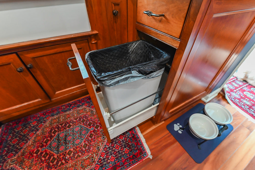 Plain & Fancy Traditional Wooden Kitchen with Island, Quartz Countertops & Appliances