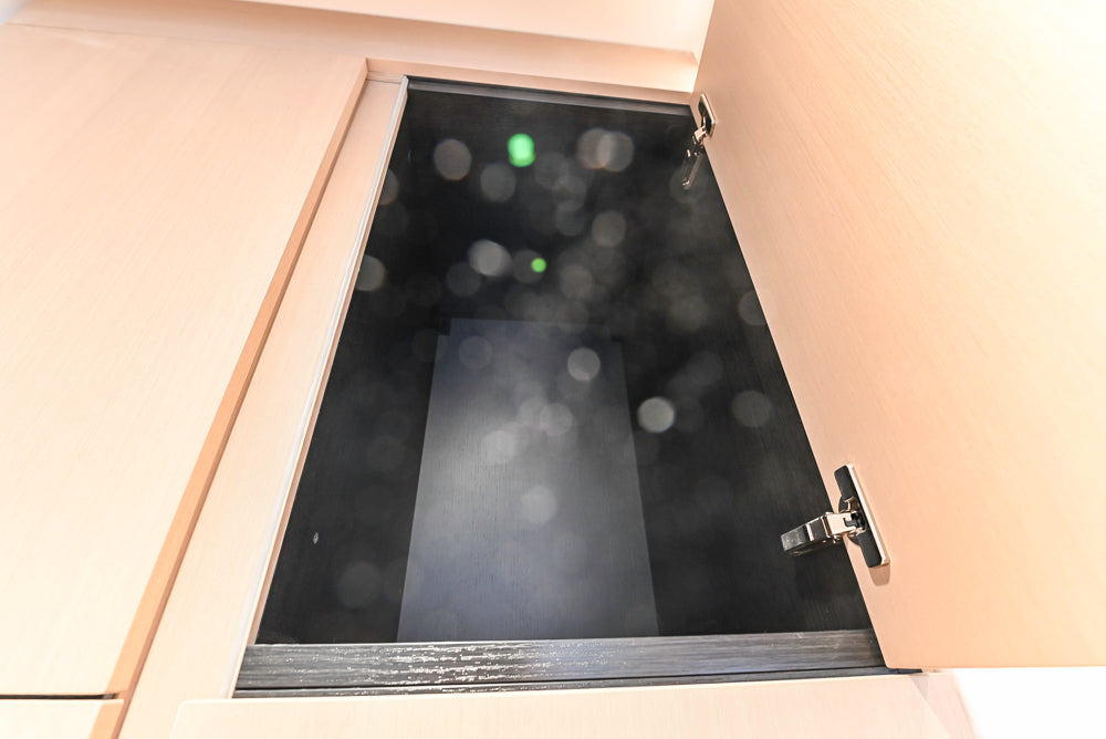 Molteni & C Dada Modern White Oak Kitchen with Marble Countertops & Gaggenau Appliances