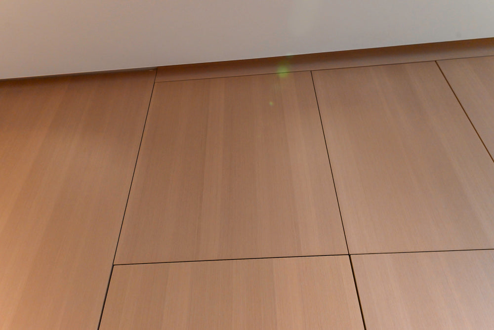 Molteni & C Dada Modern White Oak Kitchen with Marble Countertops & Gaggenau Appliances