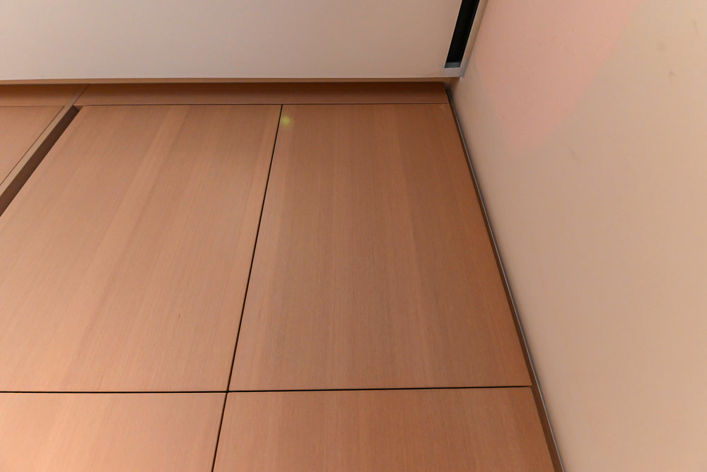 Molteni & C Dada Modern White Oak Kitchen with Marble Countertops & Gaggenau Appliances