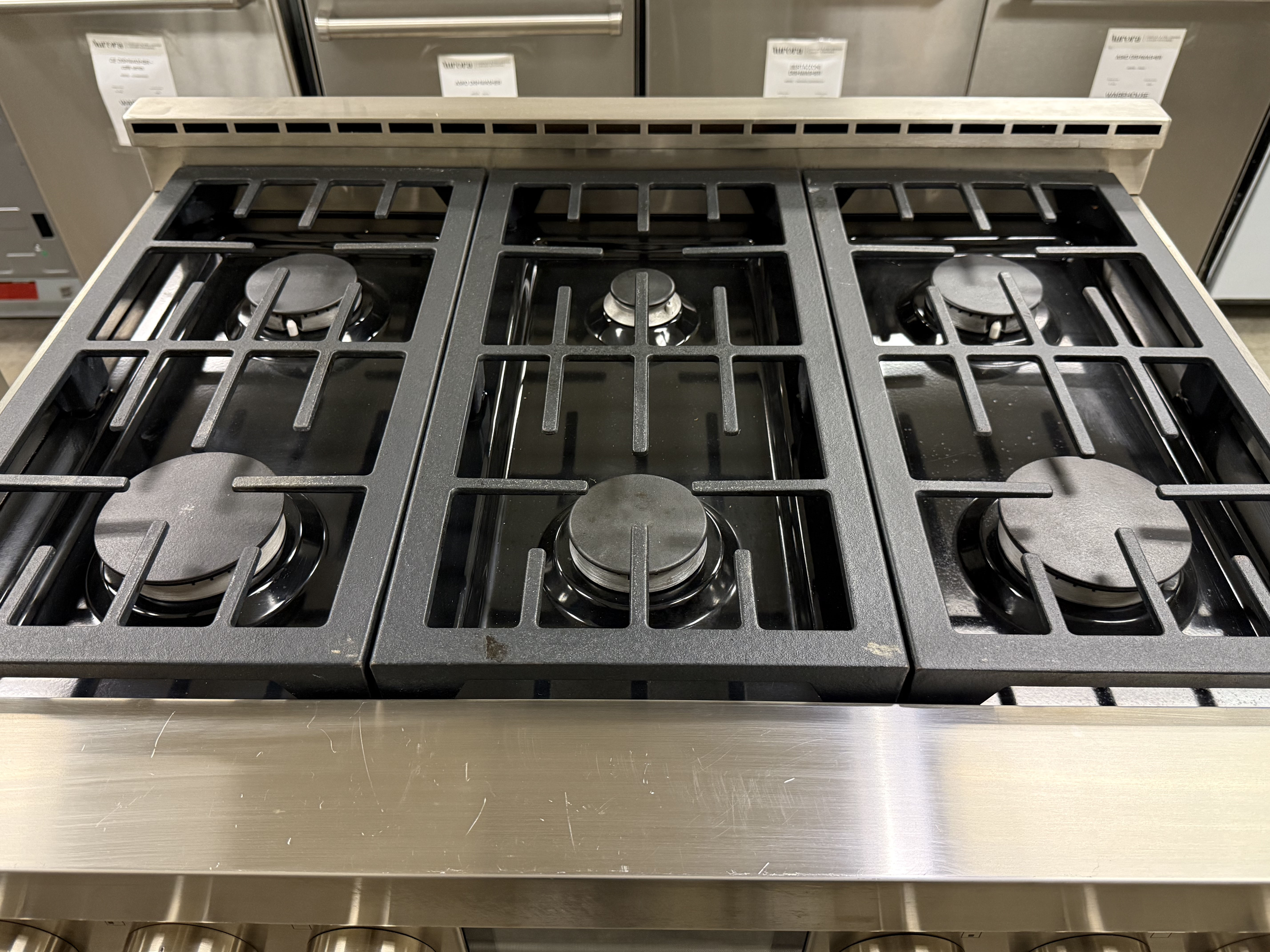 JennAir JGRP436WP 36" Stainless Steel Freestanding Gas Range, Pre-Owned