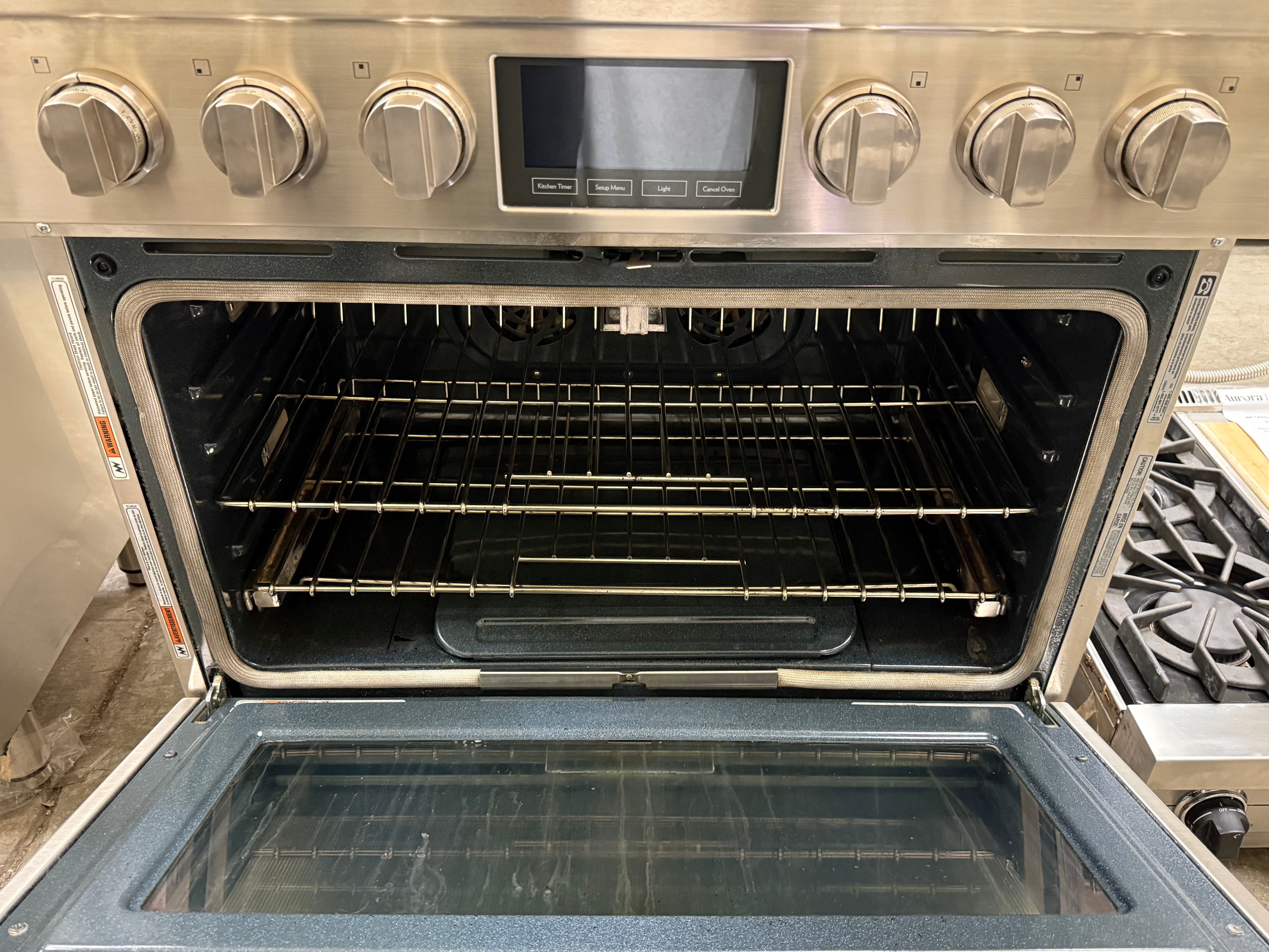 JennAir JGRP436WP 36" Stainless Steel Freestanding Gas Range, Pre-Owned