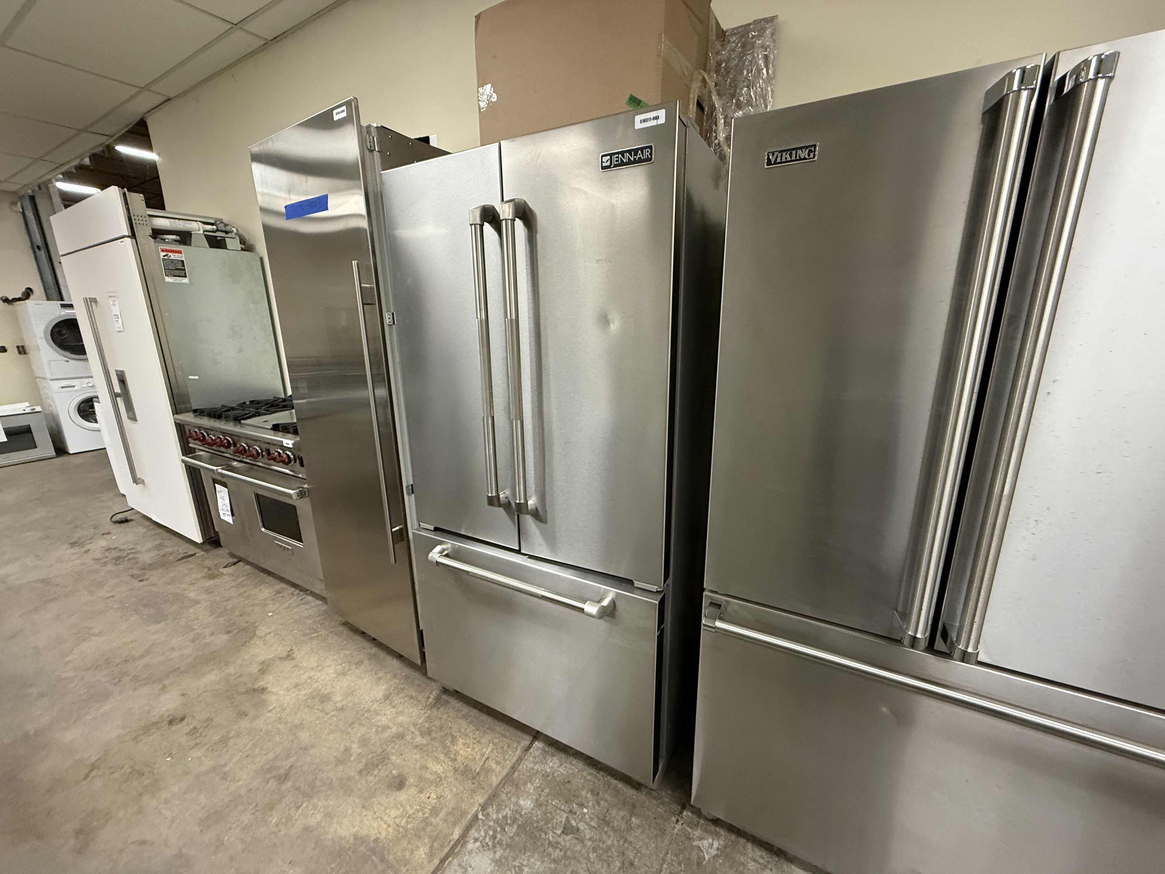 JennAir JFC2290REP 36" Stainless Steel Counter Depth French Door Refrigerator, Pre-Owned