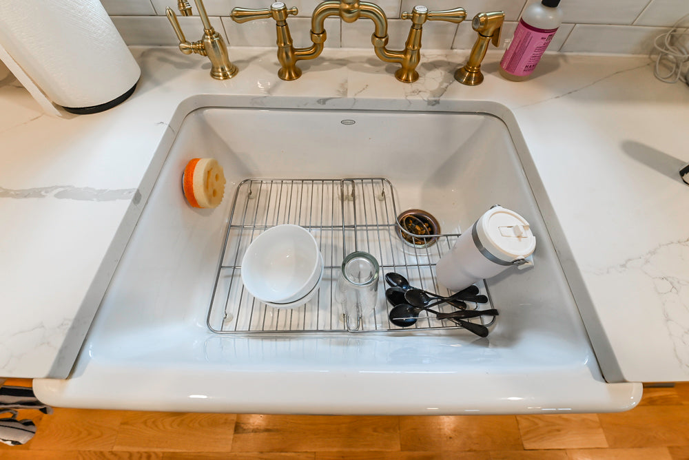 St. Martin Transitional White Kitchen with Island, White Quartz Countertops & JennAir Appliances