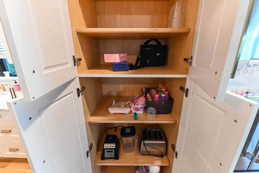 St. Martin Transitional White Kitchen with Island, White Quartz Countertops & JennAir Appliances