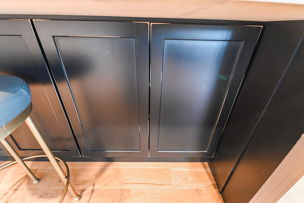 St. Martin Transitional White Kitchen with Island, White Quartz Countertops & JennAir Appliances