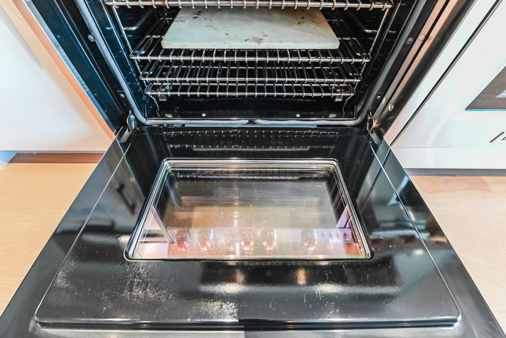 Custom Modern Two-Tone Kitchen with Marble Top Island and Sub-Zero & Wolf Appliances