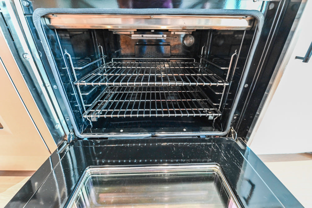 Custom Modern Two-Tone Kitchen with Marble Top Island and Sub-Zero & Wolf Appliances