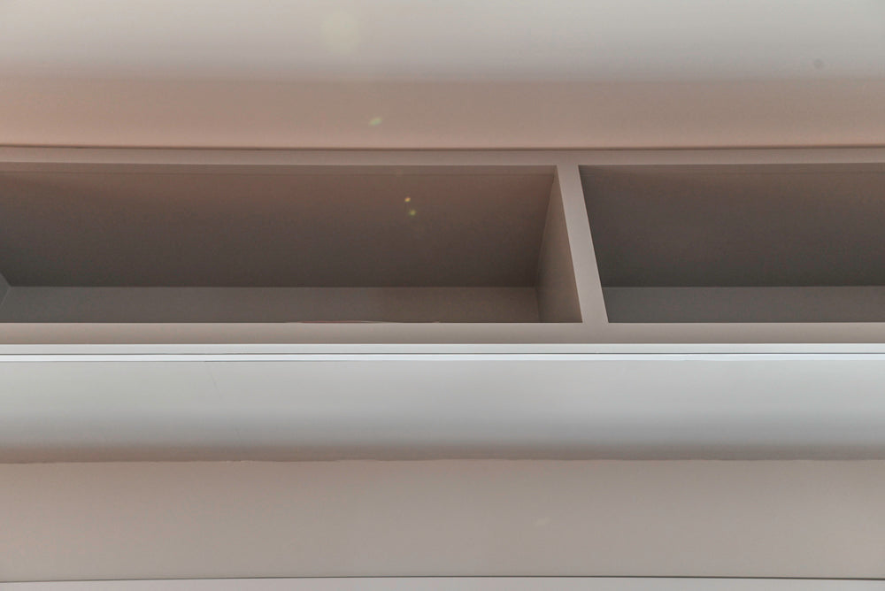 Custom Modern Two-Tone Kitchen with Marble Top Island and Sub-Zero & Wolf Appliances