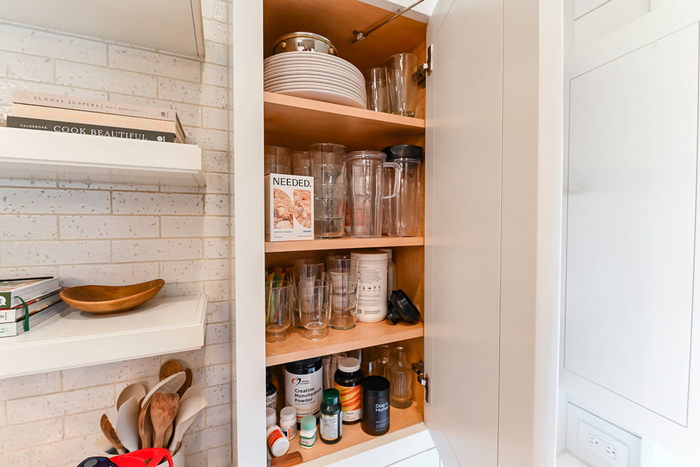 Ciuffo Cabinetry Transitional White Kitchen with Marble Countertops and Thermador Appliances