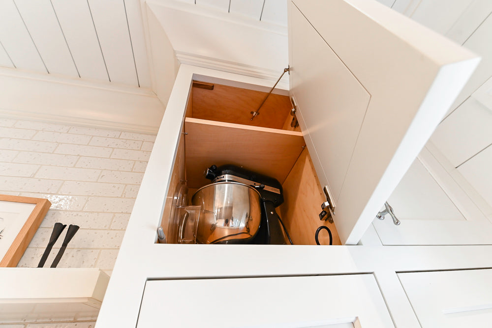 Ciuffo Cabinetry Transitional White Kitchen with Marble Countertops and Thermador Appliances