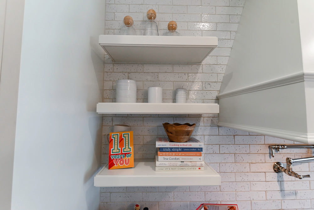 Ciuffo Cabinetry Transitional White Kitchen with Marble Countertops and Thermador Appliances