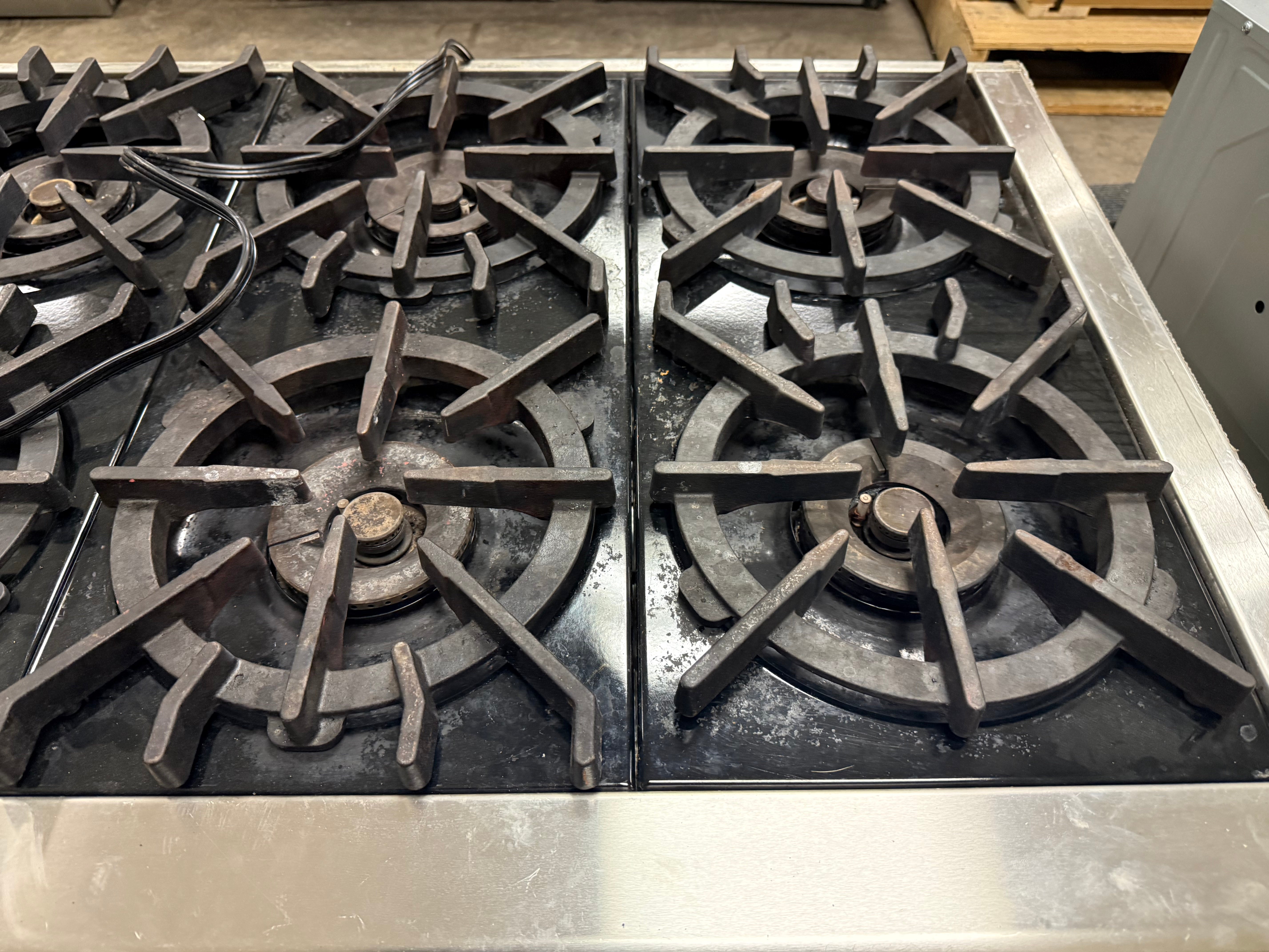 Wolf RT488 48" Stainless Steel Pro-Style Gas Rangetop